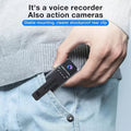 Mini Body Camera 1080P Obiettivo 180° Visione Notturna IR Ricaricabile USB-C