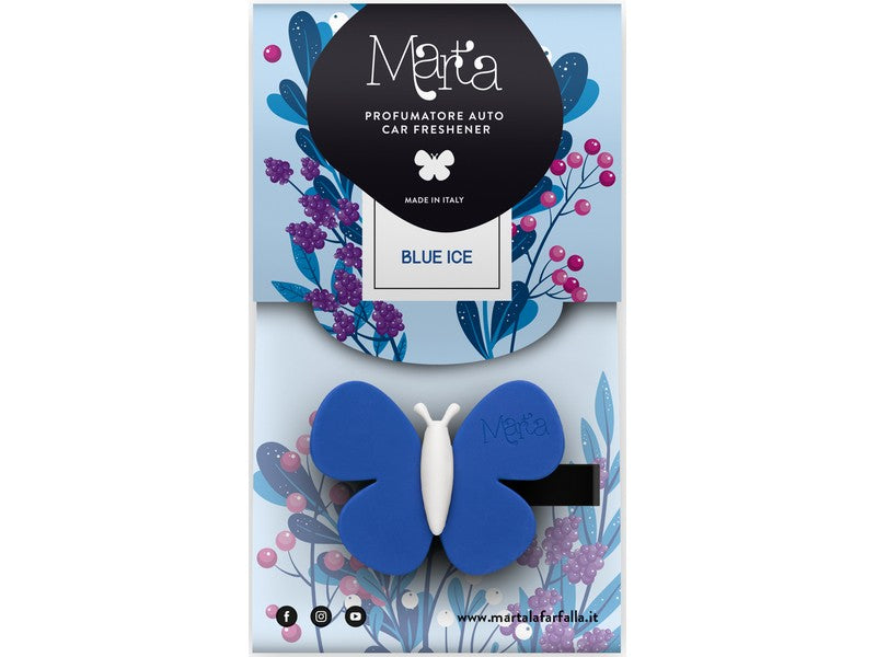 Fra-ber Profumatore Auto Marta La Farfalla Blue Ice