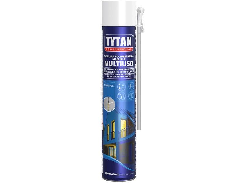 Tytan Schiuma Poliuretanica Universale Multiuso Manuale 750ml