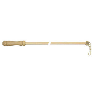 Frusta in Legno per Tenda 125 cm - Naturale