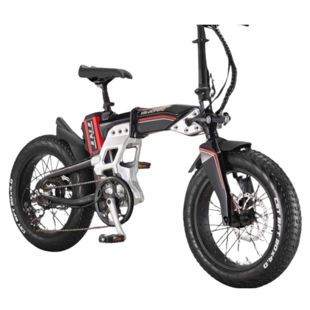 Velocifero Fatfold Alu Bicicletta Elettrica 250W Nero