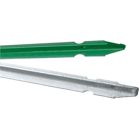 Paletto per Recinzioni Zincato H 125 cm 30x30x3 mm