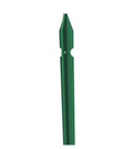 Paletto per Recinzioni Plastificato Verde H 200 cm 30x30x3 mm - vista frontale con punta