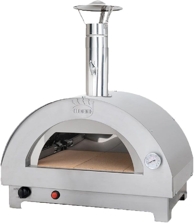 Forno Pizza Clementino a Legna 60x40 cm - Antracite Top Performance