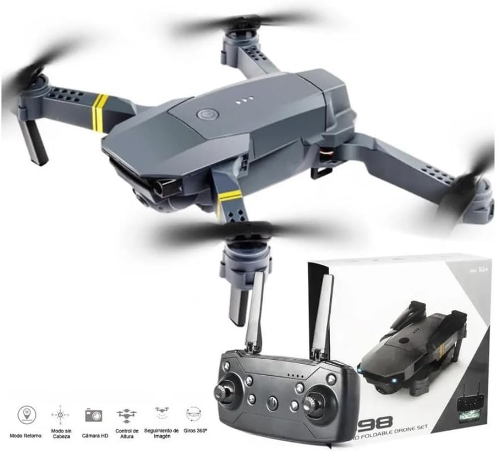 Andowl Drone Pieghevole FPV Wi-Fi Tascabile Principianti