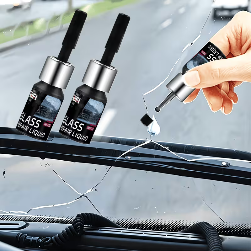 Kit Riparazione Parabrezza Professionale Nano Resina ABS Crepe e Scheggiature