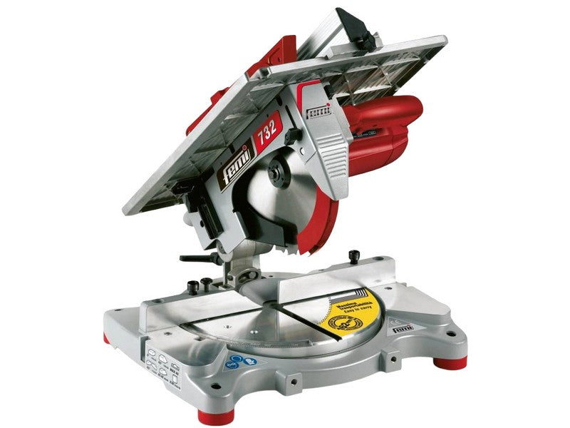 Femi Troncatrice Combinata Legno Alluminio 732 1550W 254mm