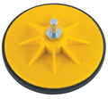 Poggi Platorello con Velcro Biadesivo Ø 125 mm - Perno Ø 10 mm / M14