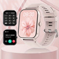 Smartwatch Uomo Donna Touch 4.65cm Chiamate Fitness IP68 Rosa