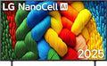 LG 75NANO80A3B NanoCell 75" 4K Smart TV Europa Black