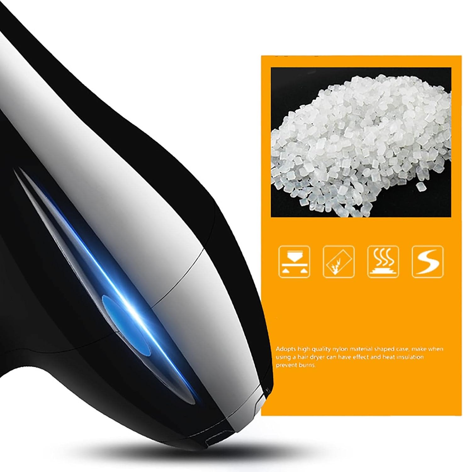 Asciugacapelli FOYU 3800W FO-J50 4in1 - Concentrated Power