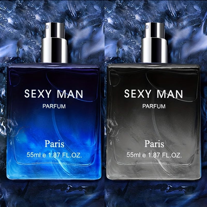 Profumo Uomo 55ml+3ml Note Legnose Latte Agrumi Ebano - Lunga Durata