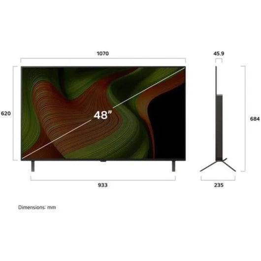 LG OLED48B53LA Smart TV 48" OLED 4K Europa Black