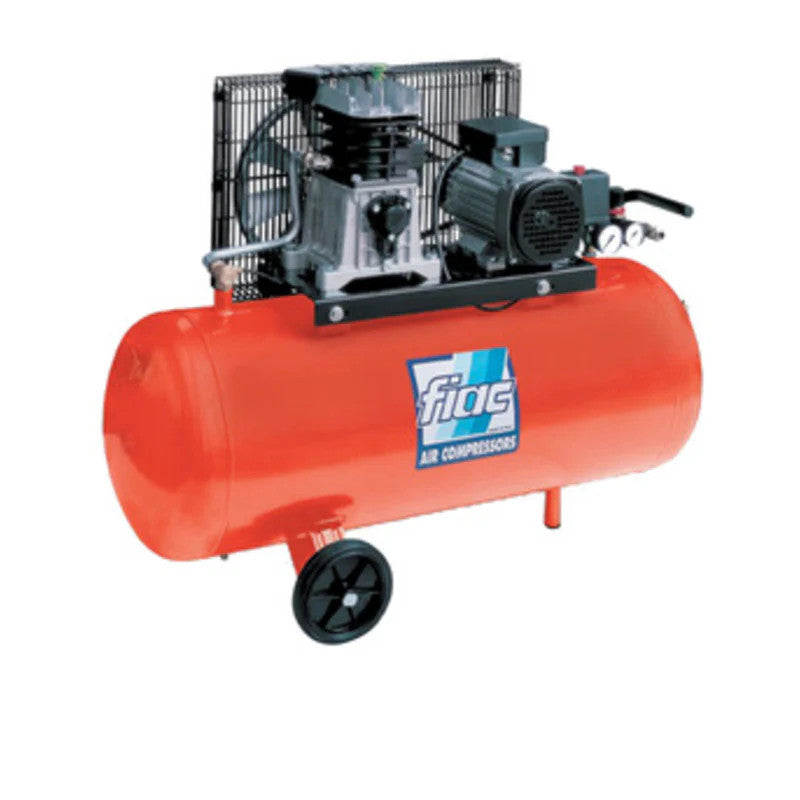 Compressore a Cinghia Fiac AB 100/268M – Bicilindrico, Serbatoio 100 Litri