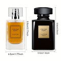 Profumo Uomo Combinato 55ml+50ml Note Di Cedro Patchouli Legno Ambra - Fragranza Duratura