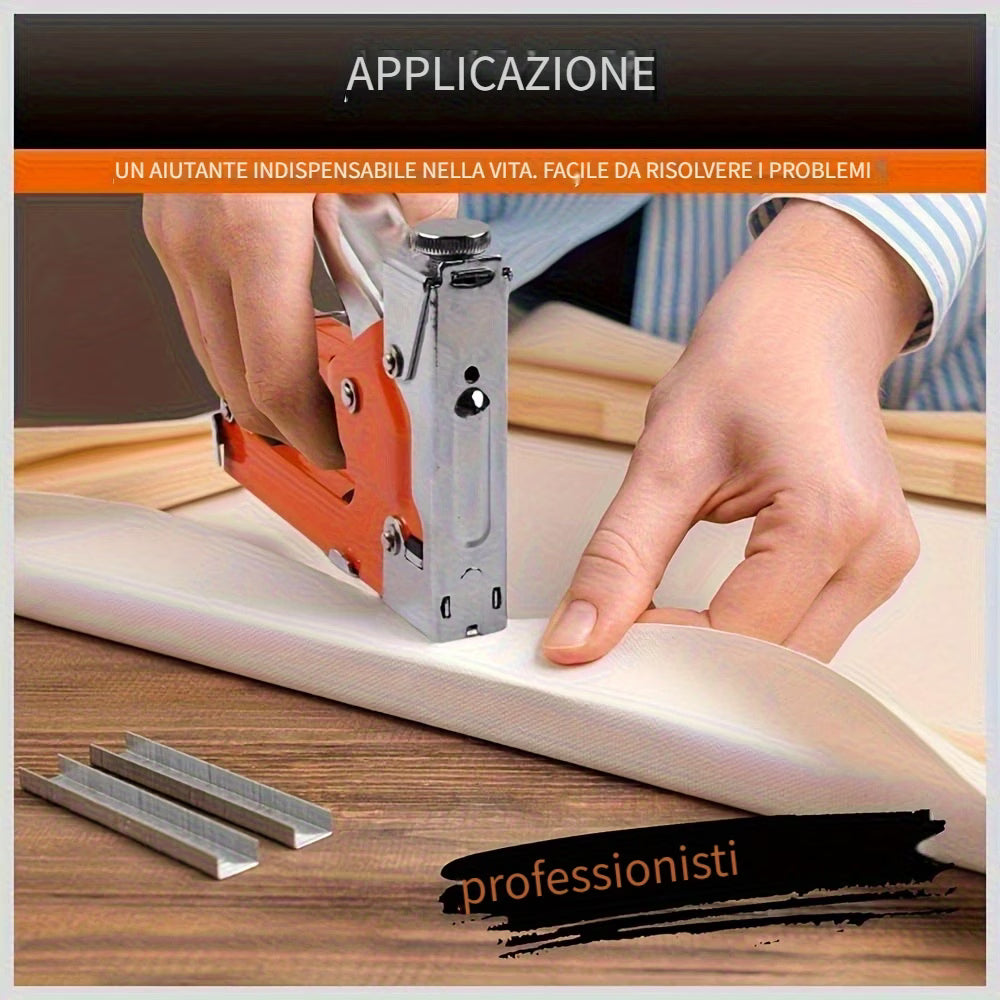Cucitrice Manuale 3 in 1 per Tappezzeria con Graffette