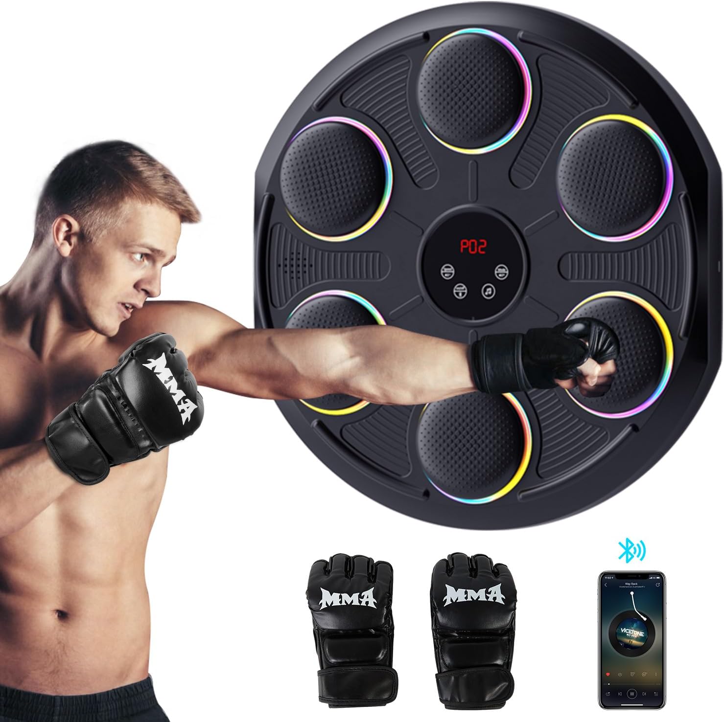 Macchina da Boxe con Ritmo Musicale – AT60826