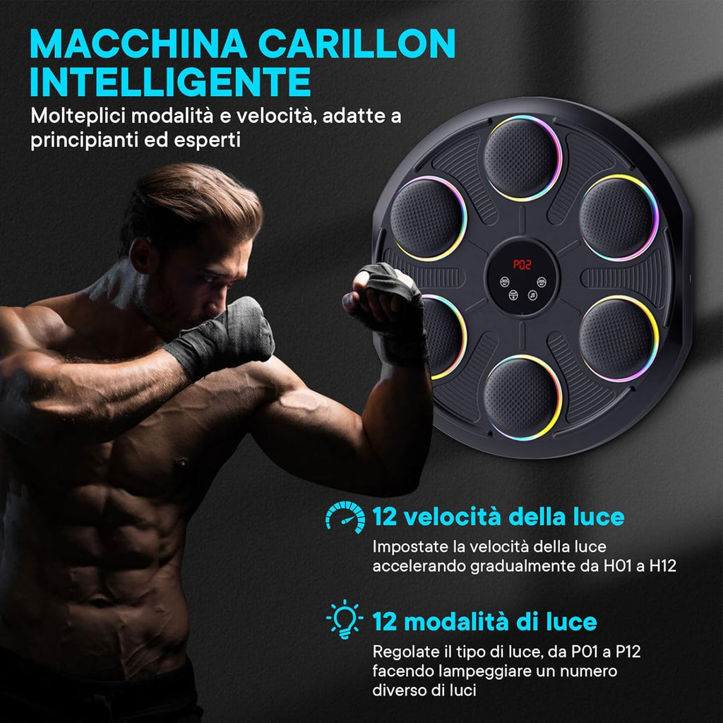 Macchina da Boxe con Ritmo Musicale – AT60826