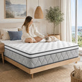 Materasso 140x190x26cm Molle a Sacche 7 Zone Memory Foam