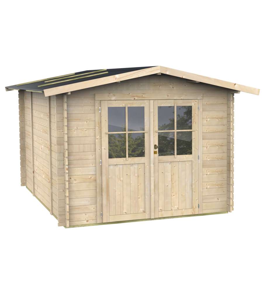 Casetta in Legno Bh25 Opera 254x276 – Block House 25mm | Prodotta in Italia