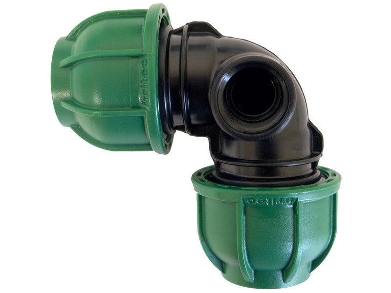 Irritec Raccordo a Compressione PN10 Gomito 90 x Pop-Up 25x25x1/2