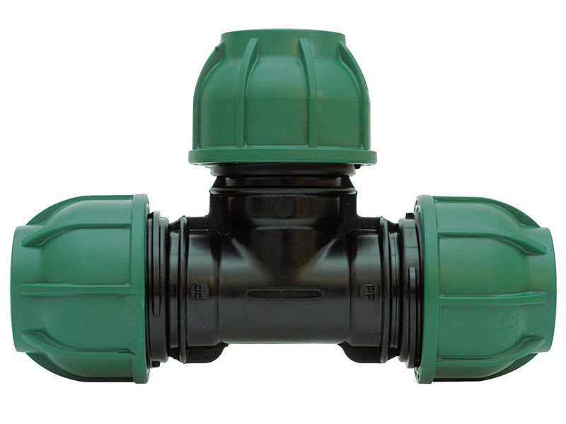Irritec Raccordo a Compressione PN10 Tee 90° 32x32x32