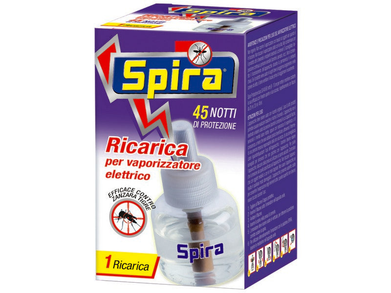 Spira Ricarica Liquida per Elettroemanatore 45 Notti