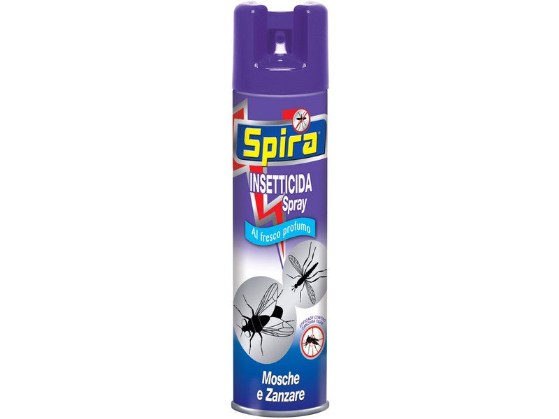 Spira Insetticida Spray Mosche e Zanzare 400ml