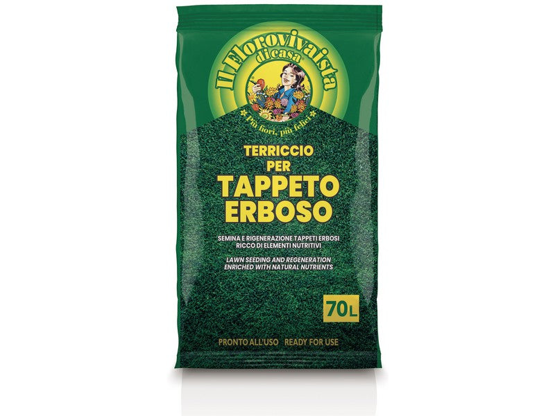 Terriccio per Tappeto Erboso 70L - sacco fronte
