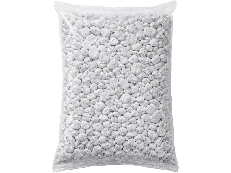 Ciottoli Bianchi di Marmo Bianco Carrara 25-40mm 20kg - applicazione vialetto giardino