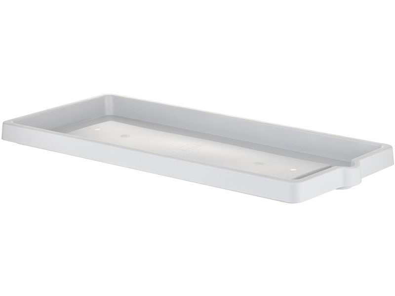 Bama Sottofioriera Effetto Legno Ghiaccio 94x36x5,5h - vista prodotto su sfondo bianco