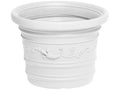 Vaso Tondo Festonato Prestige Bianco Ø 60cm - vista frontale