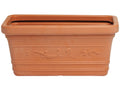 Fioriera Rettangolare Festonata Prestige Terracotta 80cm - vista frontale