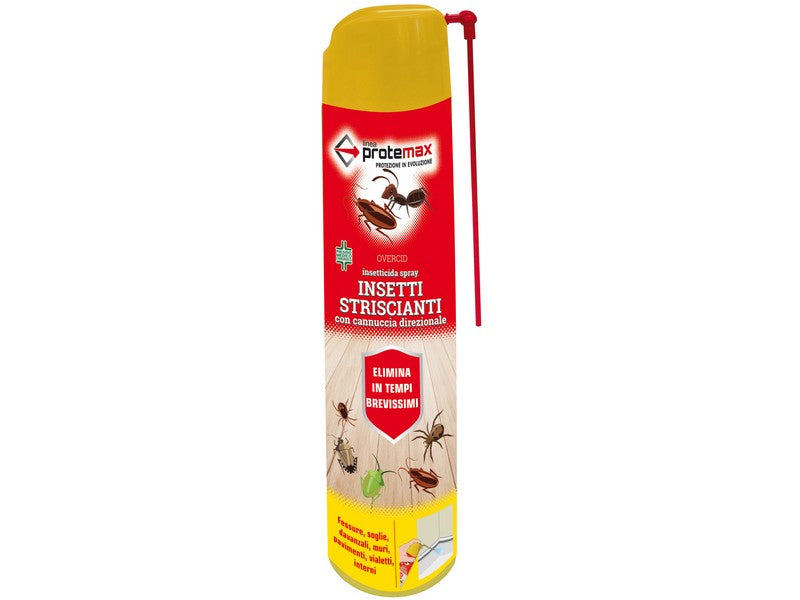 Insetticida Spray Insetti Striscianti 500ml con Cannuccia
