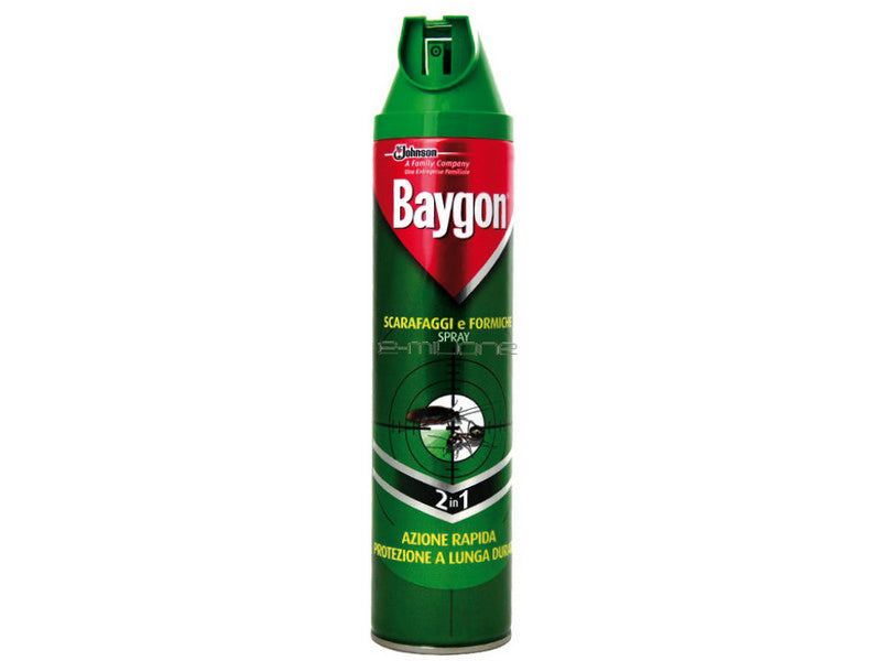 Baygon Insetticida Spray Scarafaggi e Formiche Plus 400 ml