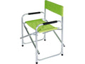 Sedia Regista Alluminio 47x57x78h Verde