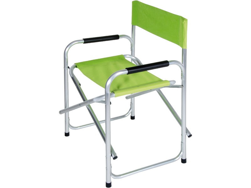 Sedia Regista Alluminio 47x57x78h Verde