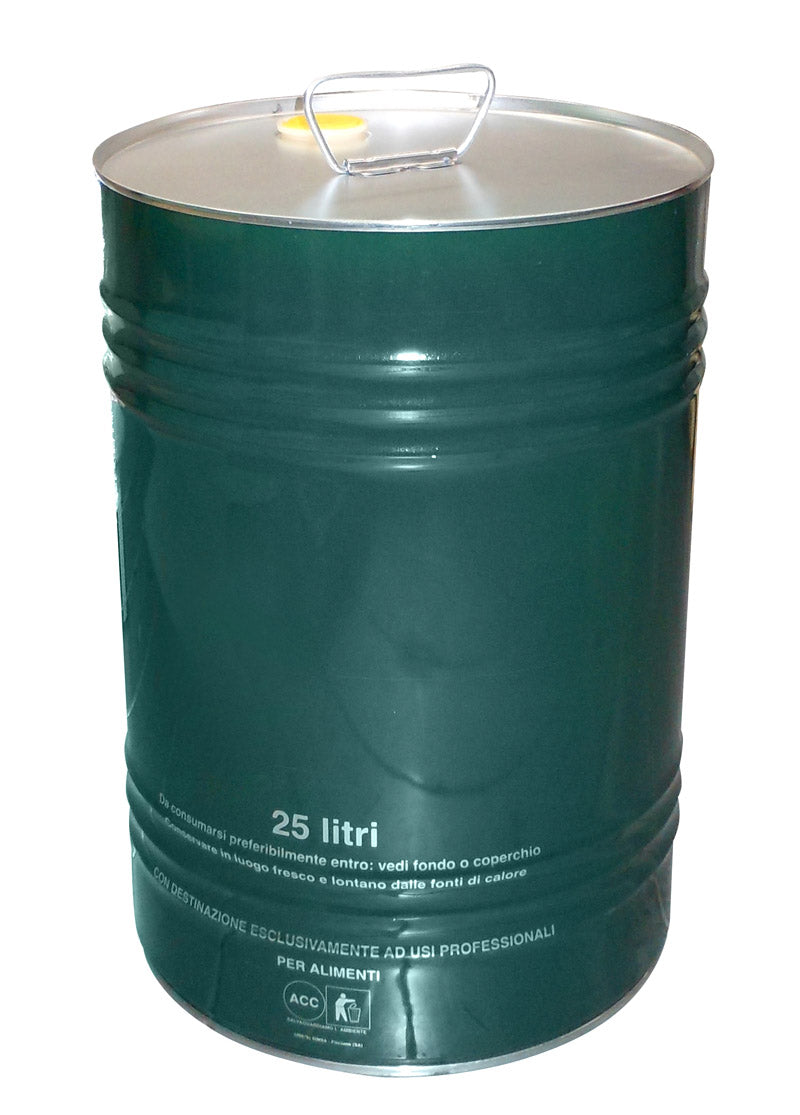 Lattina per Olio con Tappo 25 Lt Banda Stagnata