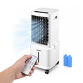 Raffrescatore Evaporativo 8,5L con Telecomando Display LED Touch 3 Velocità Timer 7h