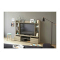 Parete Attrezzata Silver Rovere 165x40x150 cm – Stile Scandinavo CAP 677756