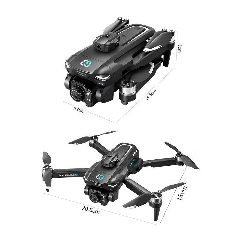 Andowl SKY-66 Drone Brushless 4K Dual Camera Pieghevole