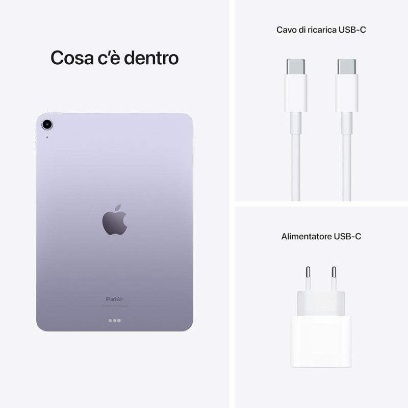 Apple iPad Air M1 5 Gen 10,9" 64GB Wi-Fi + Cellular Purple