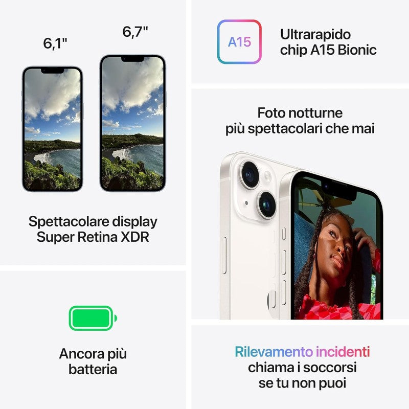 Apple iPhone 14 128GB Import White