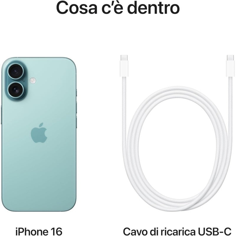 Apple iPhone 16 128GB EU Teal