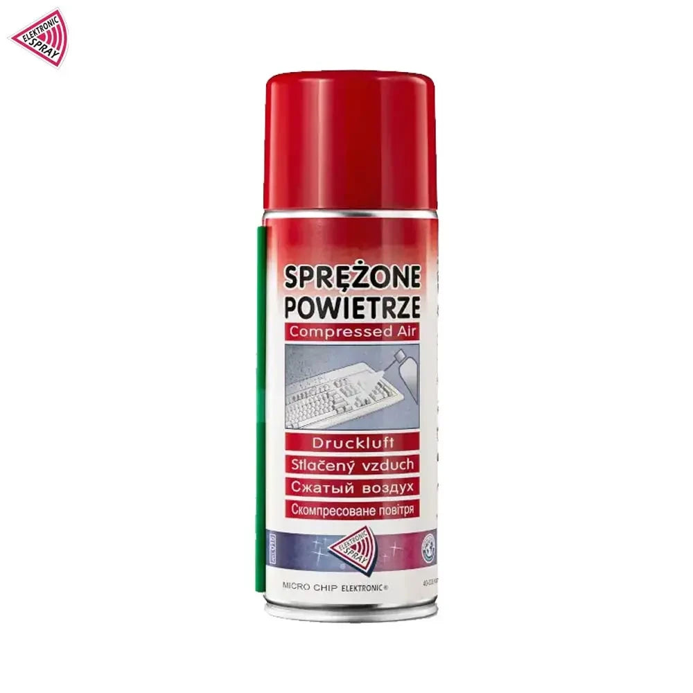 Bomboletta Spray Aria Compressa 400ml Elimina Polvere Elettronica
