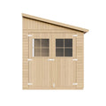 Casetta da Giardino in Legno con Pavimento 201x395 cm 8 m²