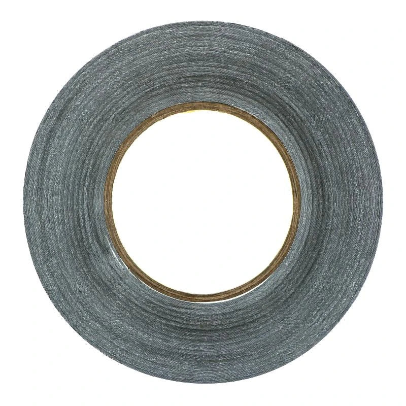 Biadesivo Nero Professionale Incollaggio Vetrini Rotolo 50m x 2mm