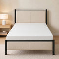 Materasso Pieghevole Memory Foam 195x120cm 10cm Grigio