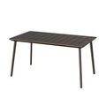 Keter Cast Iron Tavolo da Giardino 150x90 cm H74 Effetto Ghisa
