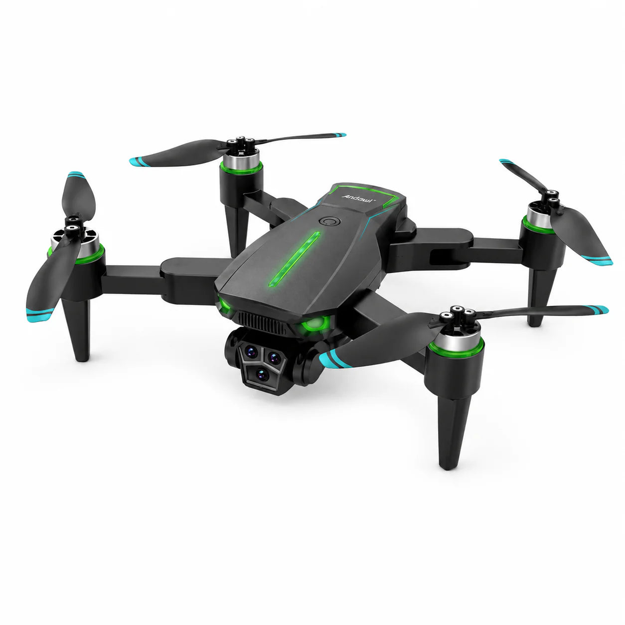 Andowl Q-DM300 Drone Pieghevole Doppia Fotocamera 4K FPV